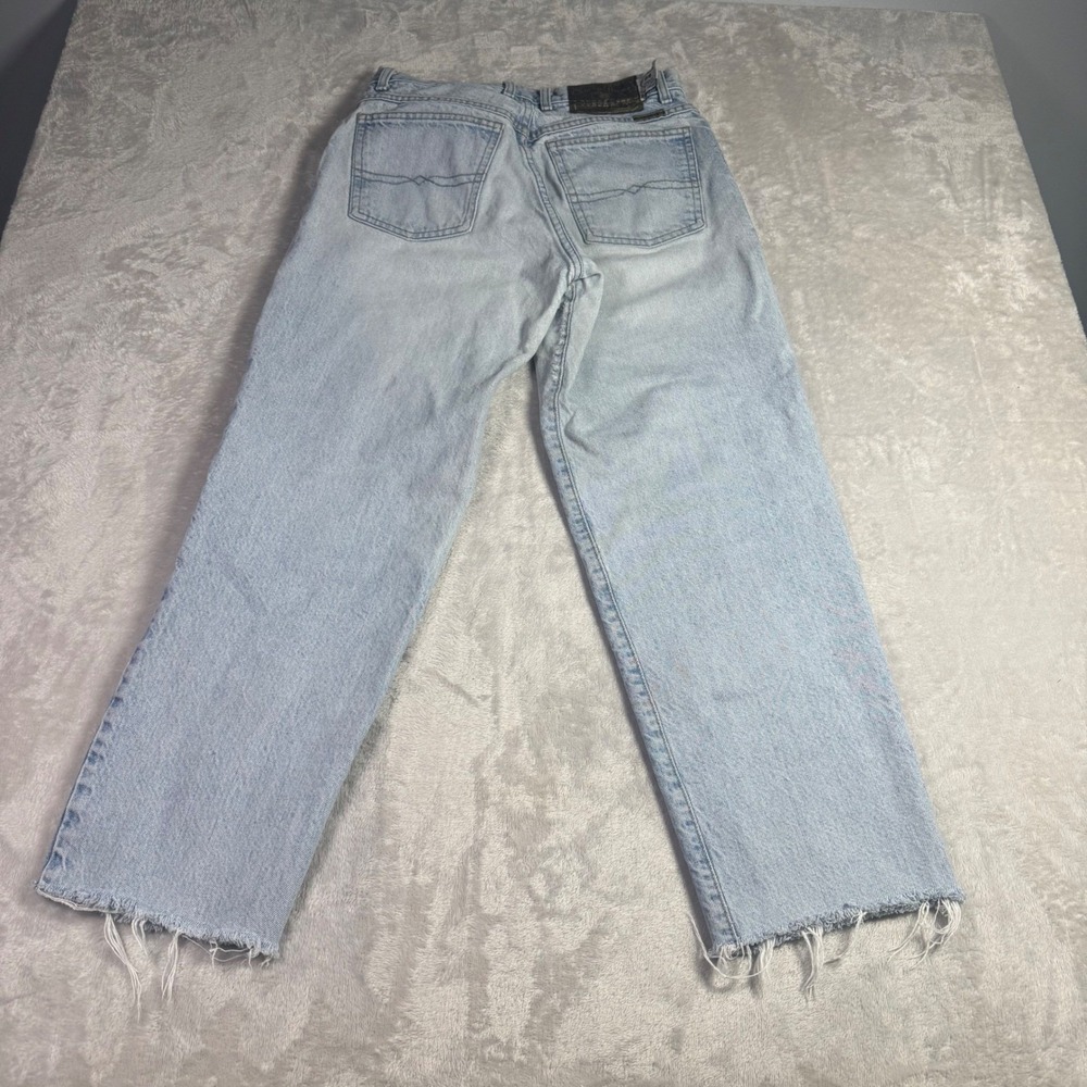 Vintage Lucky Brand Womens Dugarees Jeans Size 10 30 Relaxed Fit Light Wash USA - Picture 10 of 15